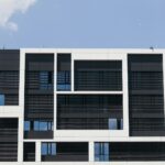a building with windows